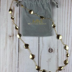 Melinda Maria Long Gold Necklace